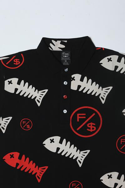 Fishscale Polo (Black)