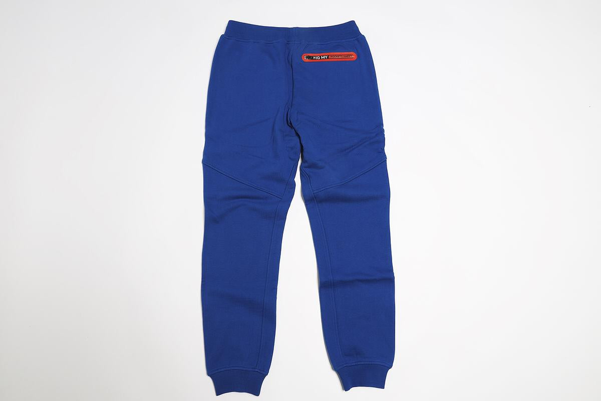 Happy Pockets Fleece Joggers (Blue)