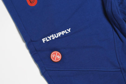 Happy Pockets Fleece Joggers (Blue)