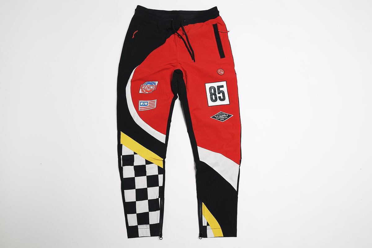 FS Racing Team Nylon Joggers (Black)