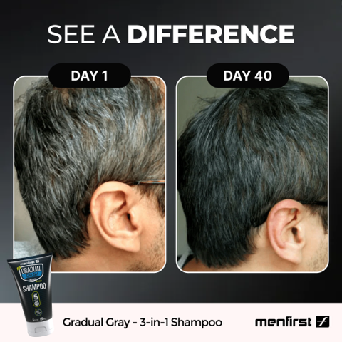 Menfirst -Darkening  Hair Pomade for Men