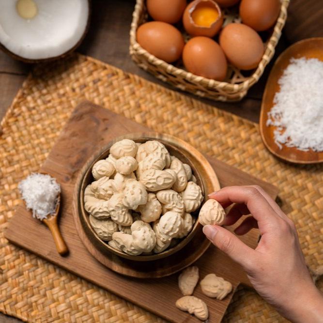 ASIAN COOKIES - CASSAVA TAPIOCA FLOUR COOKIES - 140 grams - 3 FLAVORS