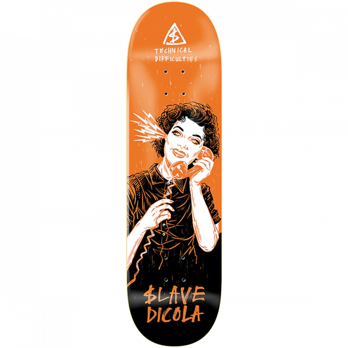 Slave Dicola "Technical Difficulties" 8.75 Deck