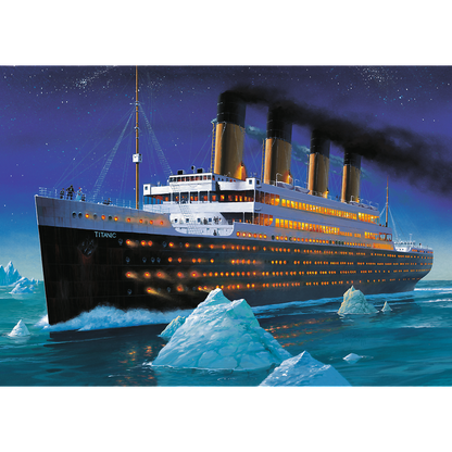 1000 Piece Jigsaw Puzzles, Titanic, 1920 Maritime Puzzle, Adult Puzzles, Trefl 10080