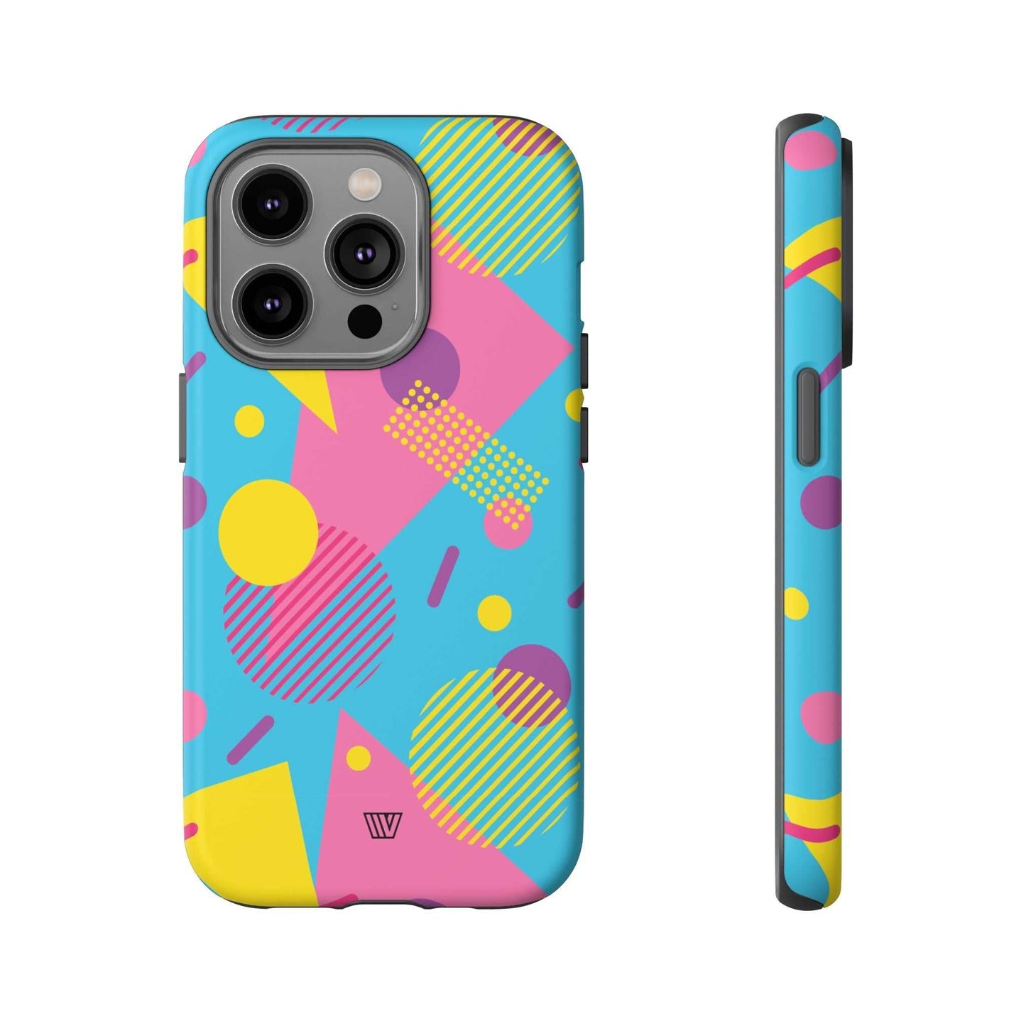 80s / 90s RETO PATTERN LIGHT BLUE | Tough Phone Case