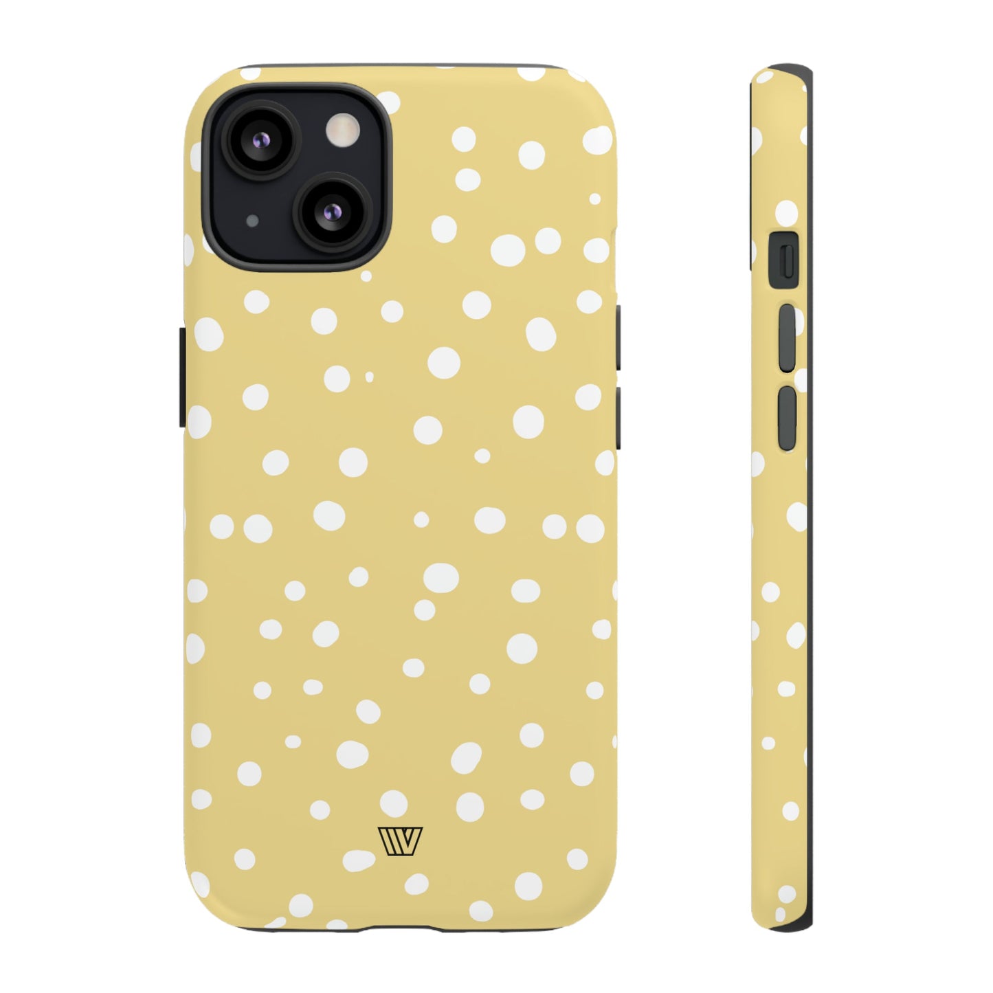 MUTED YELLOW DOTS | Tough Phone Case