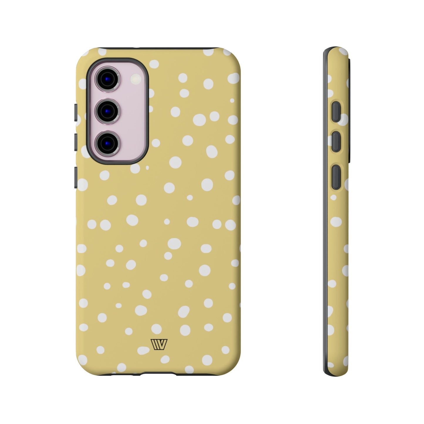 MUTED YELLOW DOTS | Tough Phone Case