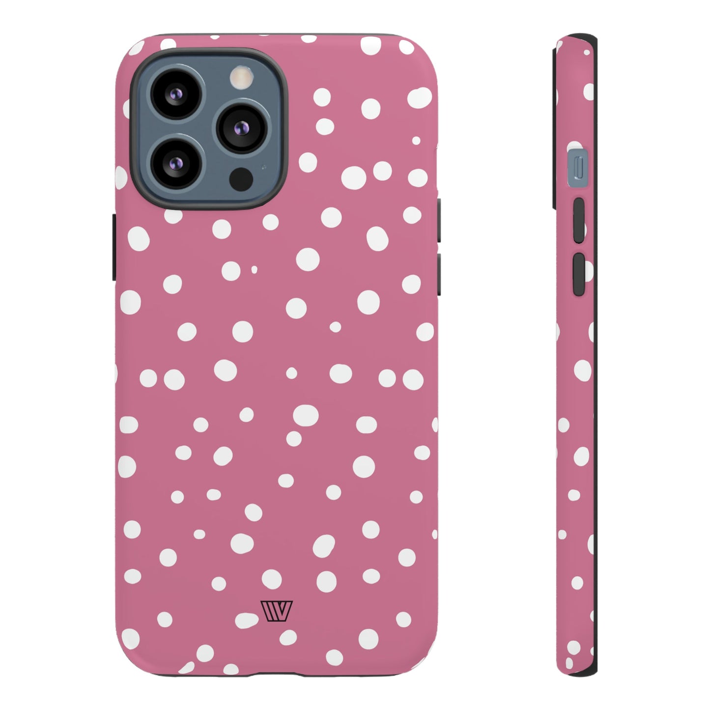 BLUSH RED DOTS | Tough Phone Case