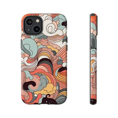 ABSTRACT DOODLE CLOUDS | Tough Phone Case