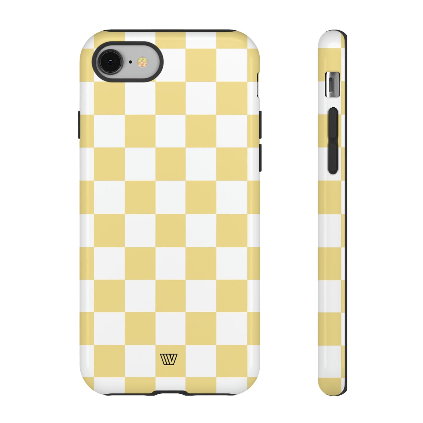 BANANA YELLOW CHECKERBOARD | Tough Phone Case