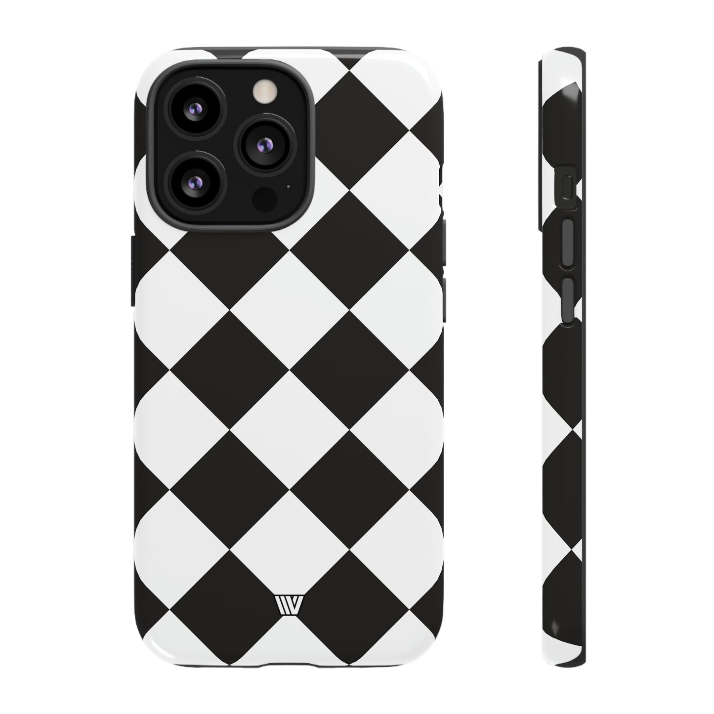 BLACK & WHITE DIAMOND | Tough Phone Case