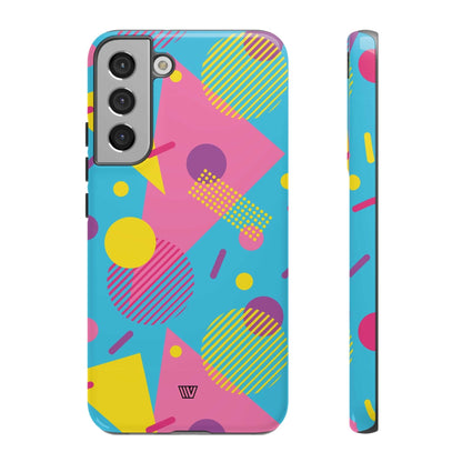 80s / 90s RETO PATTERN LIGHT BLUE | Tough Phone Case