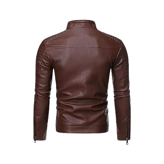 Austin Slim Fit Leather Jacket