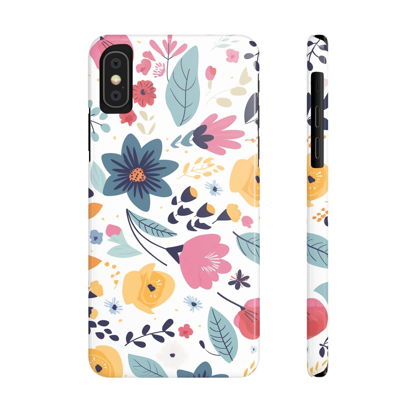 FLOWER PATTERN | Slim iPhone Case