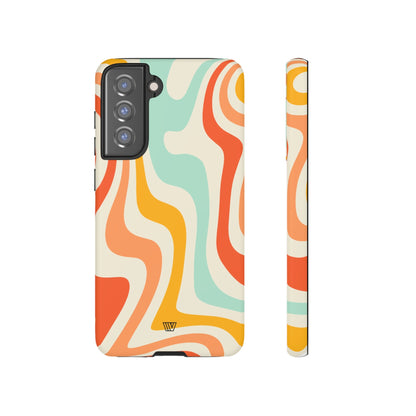 RETRO GROOVY SWIRLS | Tough Phone Case