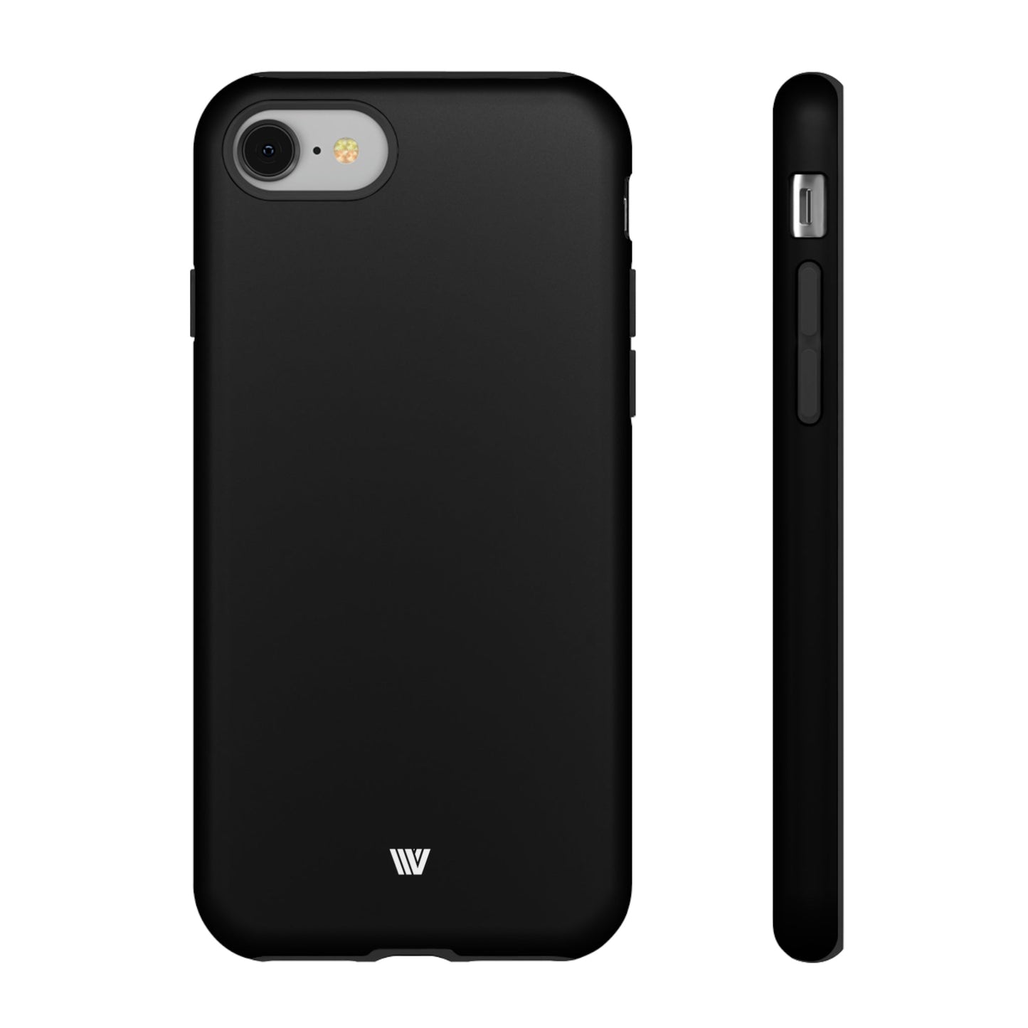 JET BLACK | Tough Phone Case