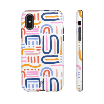 MEMPHIS BOLD LINES | Tough Phone Case