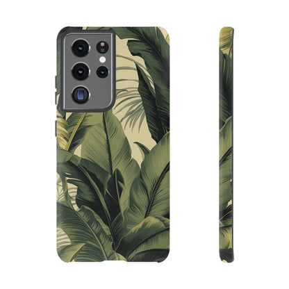 TROPICAL LEAVES | Tough Phone Case