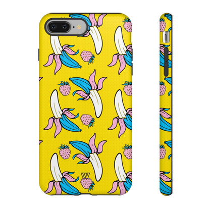 STRAWBERRY BANANA POP ART | Tough Phone Case