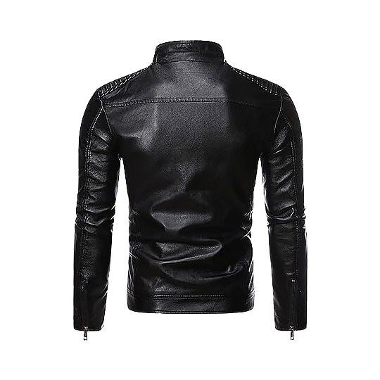 Austin Slim Fit Leather Jacket