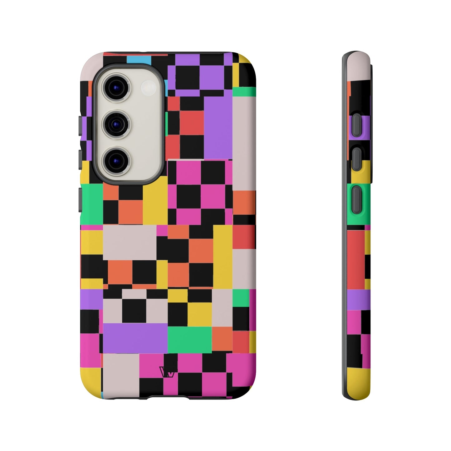 MASHED UP CHECKERBOARD | Tough Phone Case