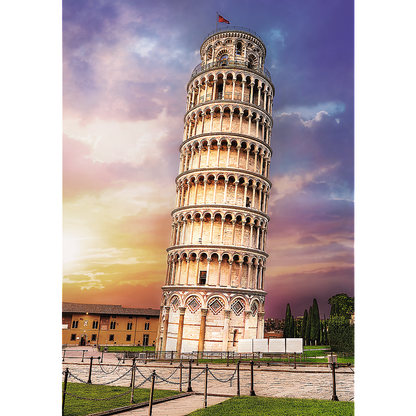 1000 Piece Jigsaw Puzzles, Pisa Tower, Leaning Tower of Pisa Puzzle, Tuscany Italy Puzzle, Adult Puzzles, Trefl 10441