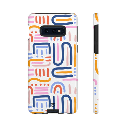 MEMPHIS BOLD LINES | Tough Phone Case