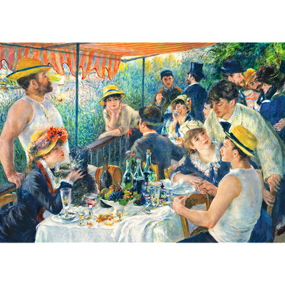 1000 Piece Jigsaw Puzzles, Luncheon of The Boating Party - Renoir, Still-Life Puzzle, Art Puzzles, Adult Puzzles, Trefl 10499