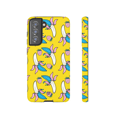 STRAWBERRY BANANA POP ART | Tough Phone Case