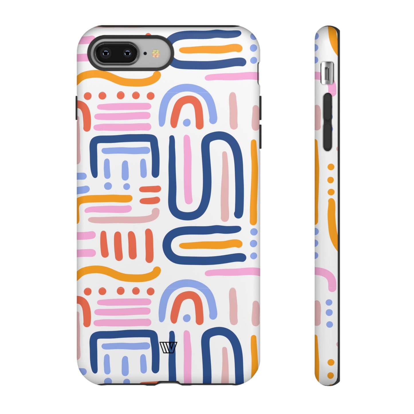 MEMPHIS BOLD LINES | Tough Phone Case