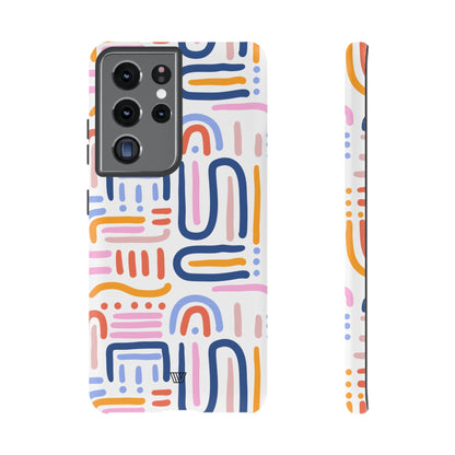 MEMPHIS BOLD LINES | Tough Phone Case