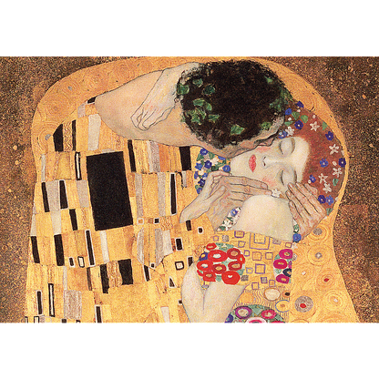 1000 Piece Jigsaw Puzzles, The Kiss by Gustav Klimt, Art Nouveau, Puzzle Art, Adult Puzzles, Trefl 10559