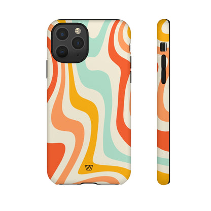 RETRO GROOVY SWIRLS | Tough Phone Case