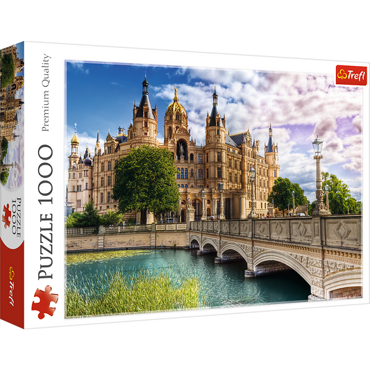 1000 piece Jigsaw Puzzles  -  Castle on the Island, History puzzle, Adult Puzzle, Trefl 10669