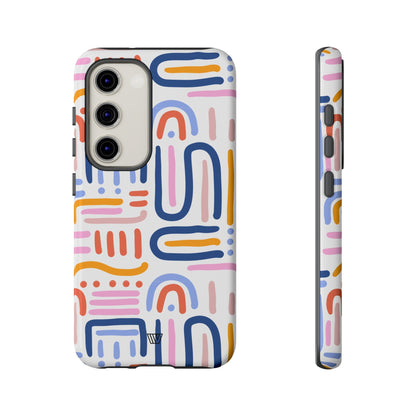 MEMPHIS BOLD LINES | Tough Phone Case