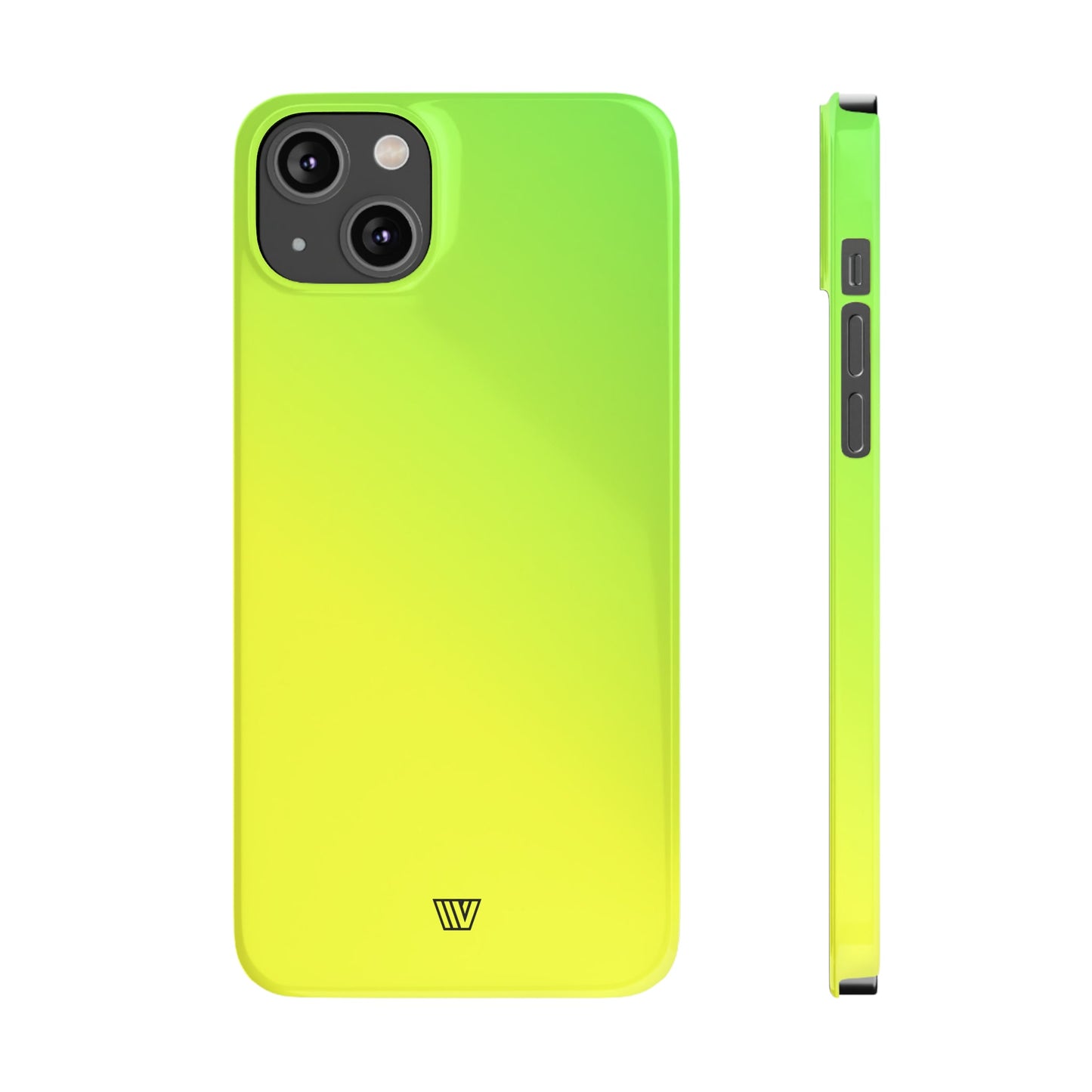 LEMON LIME NEON | Slim iPhone Case