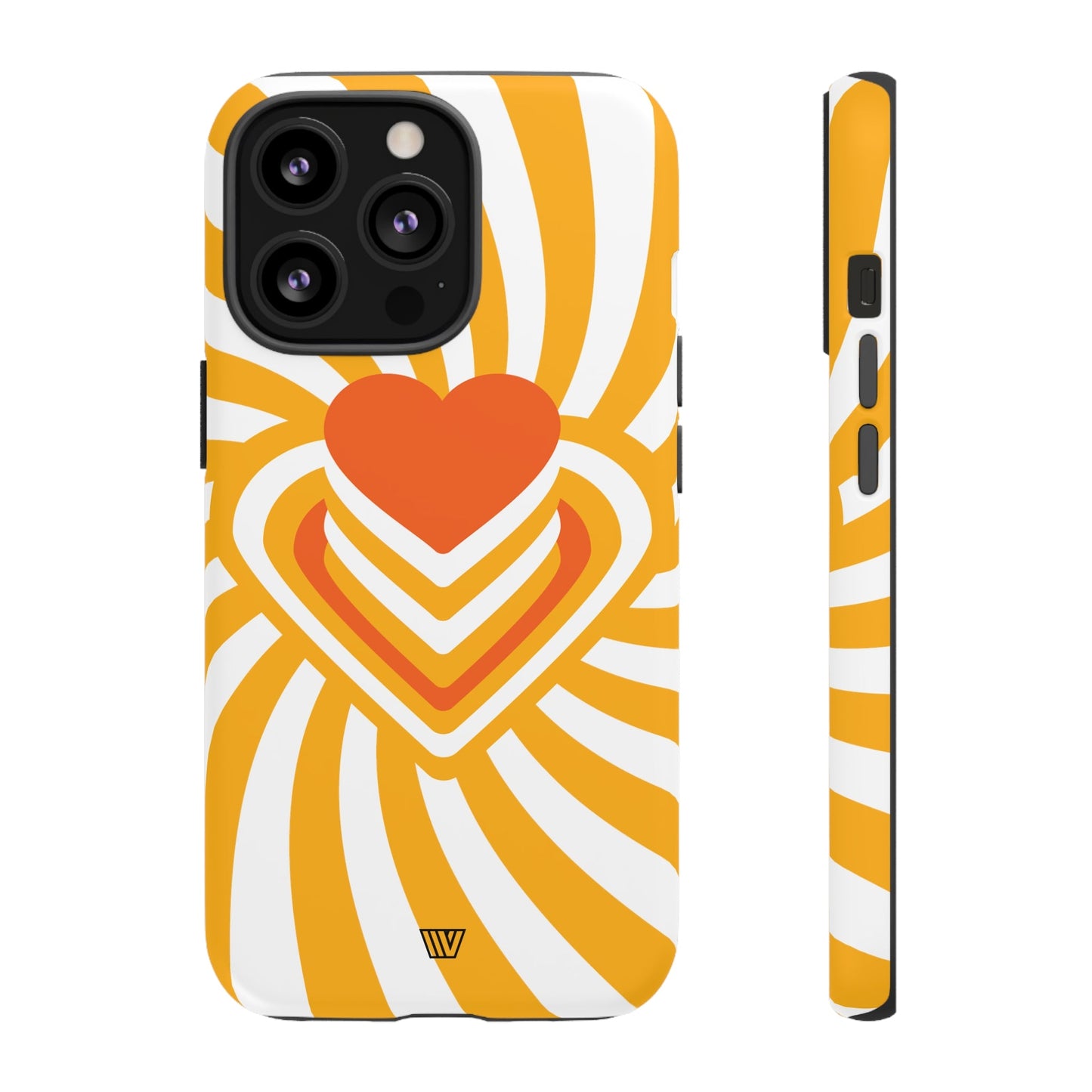 HEART RAY STACK | Tough Phone Case