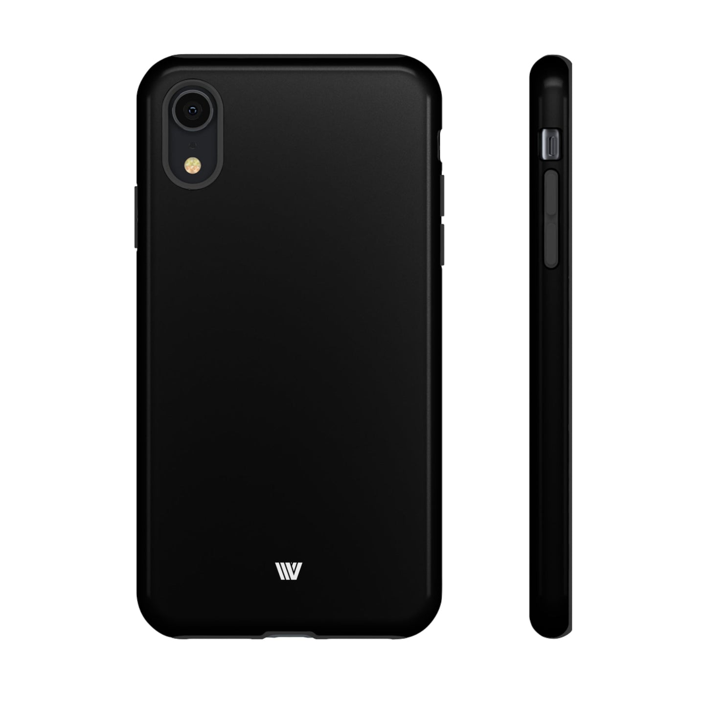 JET BLACK | Tough Phone Case