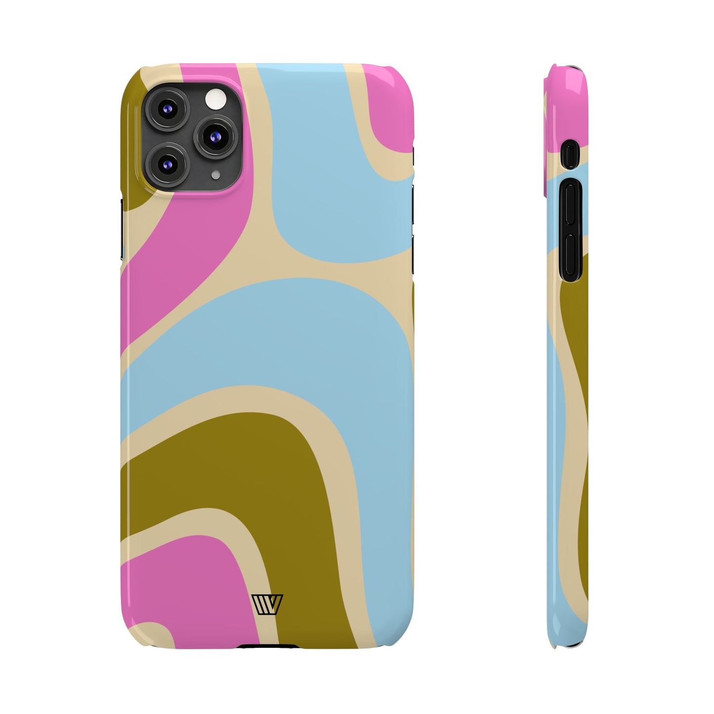 LARGE GROOVY WAVES | Slim iPhone Case