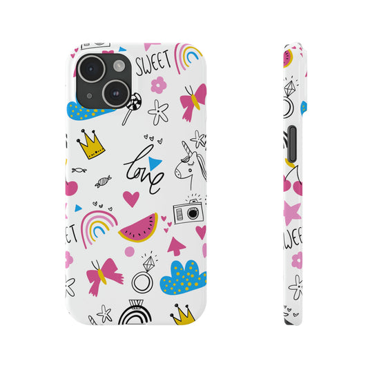 SWEET LOVE | Slim iPhone Case