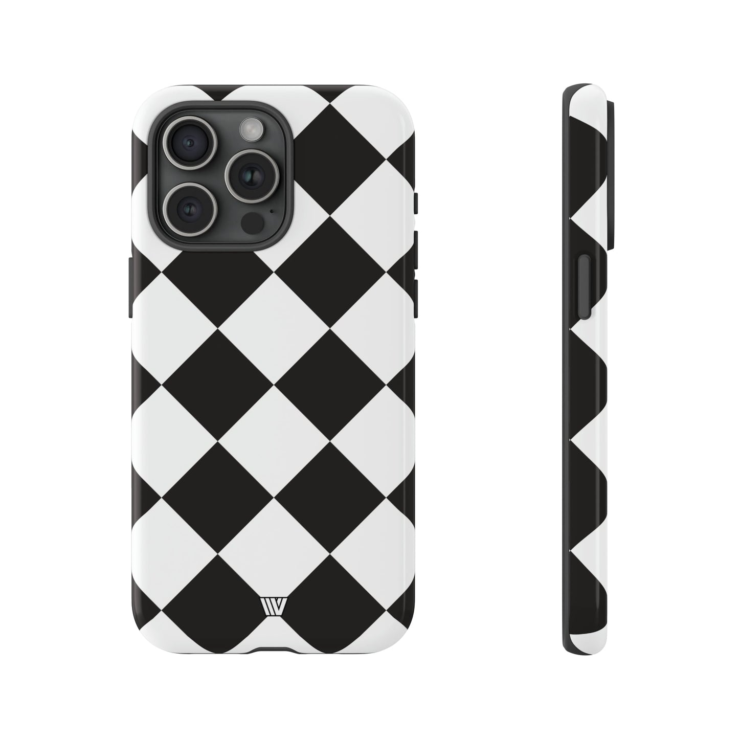 BLACK & WHITE DIAMOND | Tough Phone Case