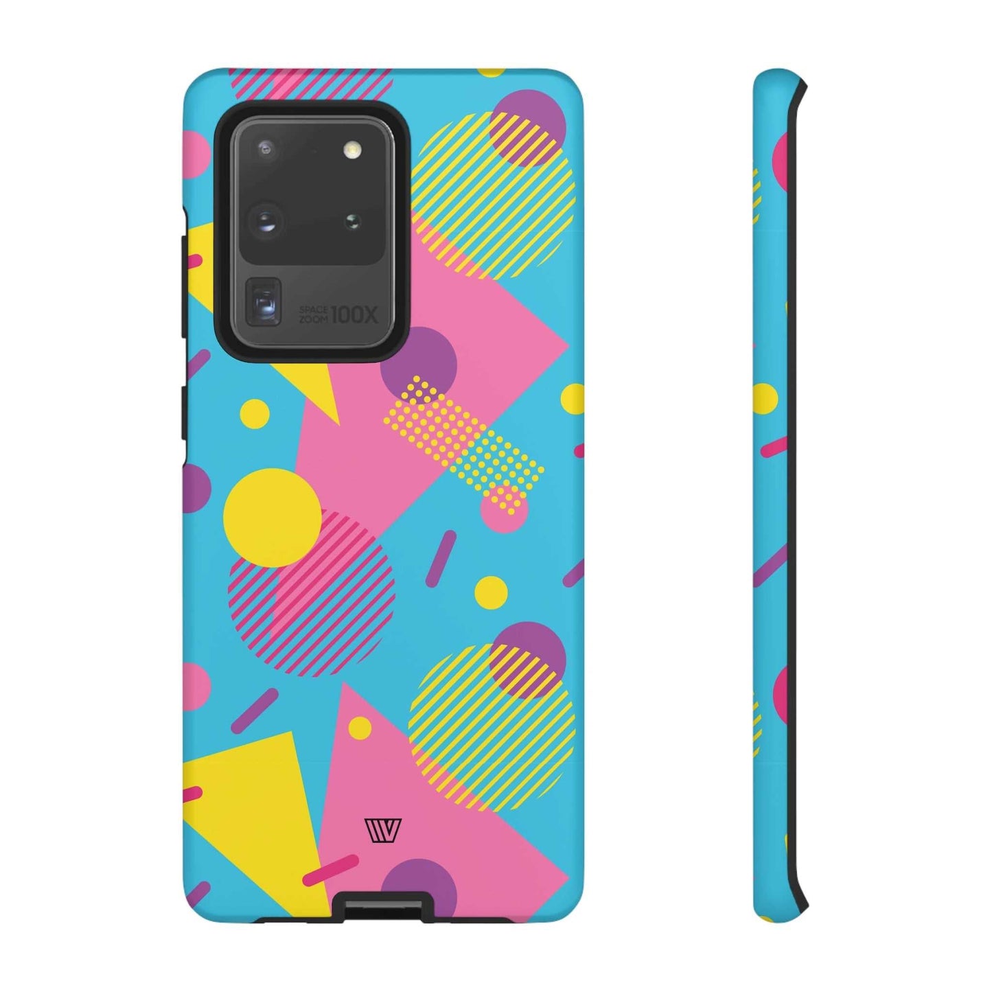 80s / 90s RETO PATTERN LIGHT BLUE | Tough Phone Case