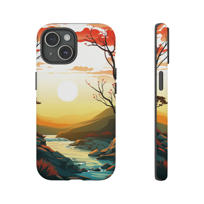 RIVER SUNSET | Tough Phone Case