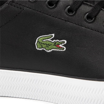 LACOSTE 7-41CMA0014312 GRIPSHOT BL MN'S (Medium) Black/White Leather & Synthetic Lifestyle Shoes