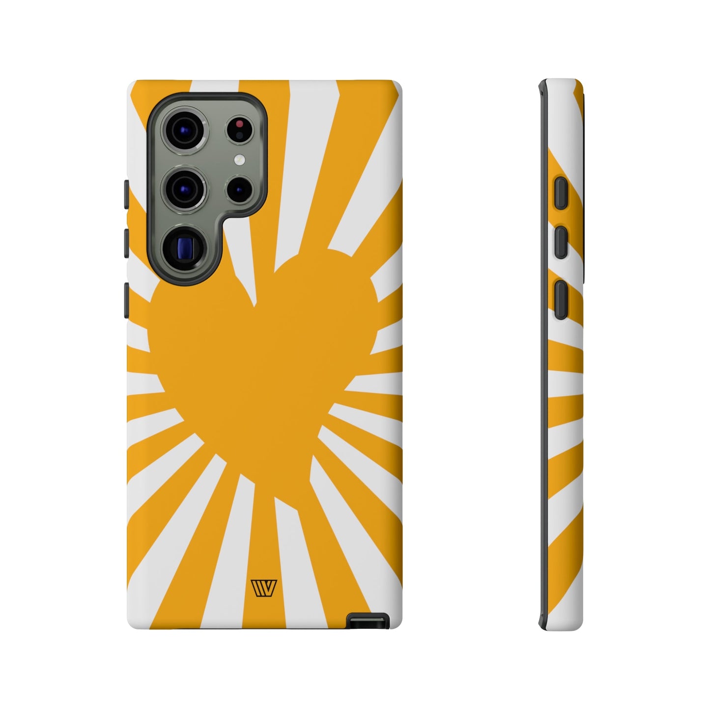 HEART SUN RAYS | Tough Phone Case