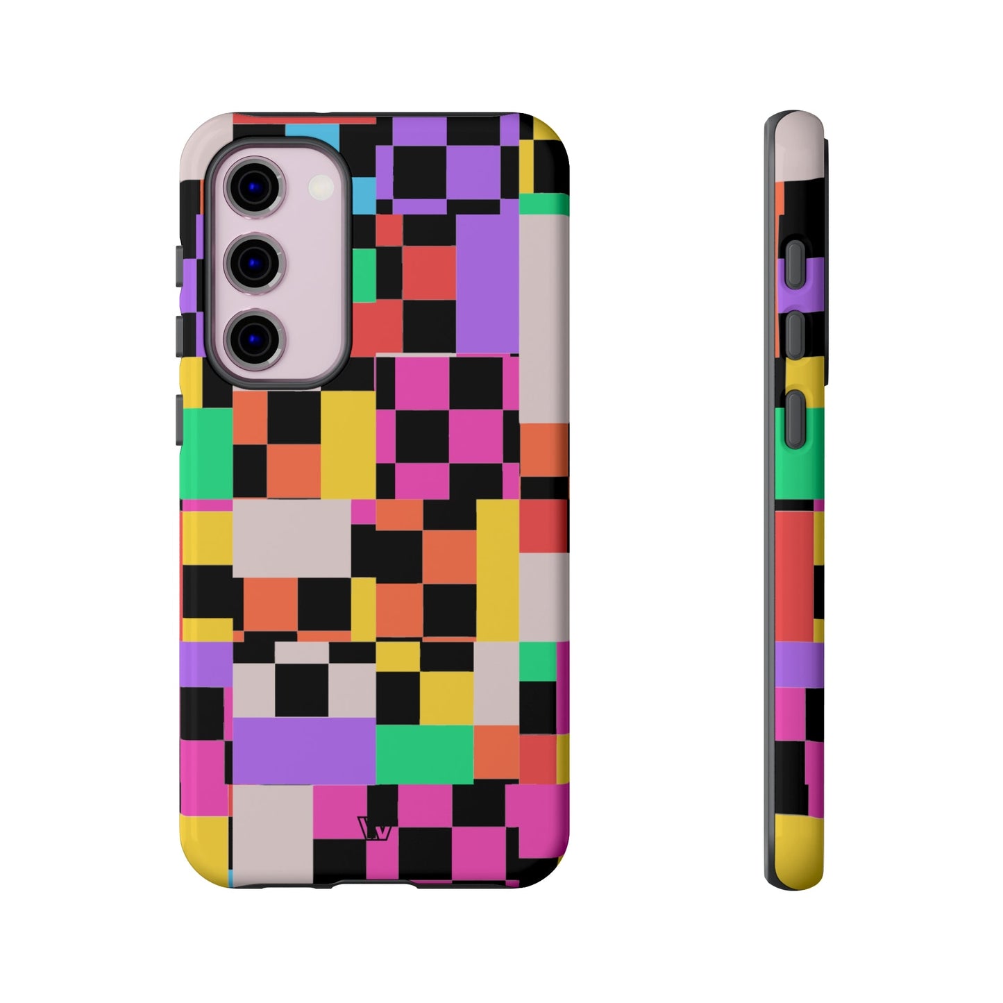 MASHED UP CHECKERBOARD | Tough Phone Case