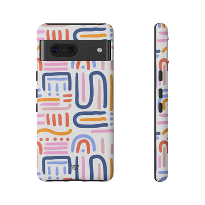 MEMPHIS BOLD LINES | Tough Phone Case