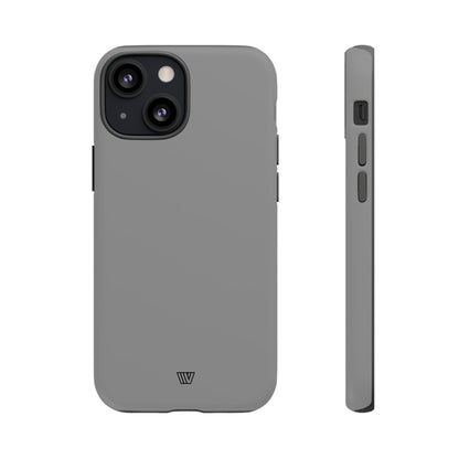 SOLID GRAY | Tough Phone Case