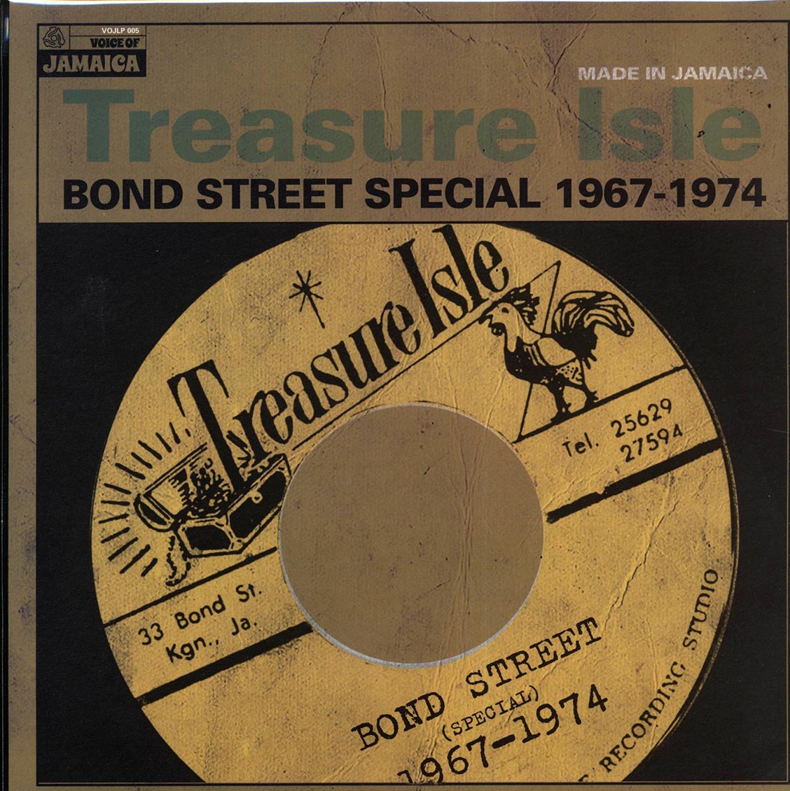 Slim Smith, Johnny Clarke, Lester Sterling, Etc. - Treasure Isle: Bond Street Special 1967-1974 (180g)