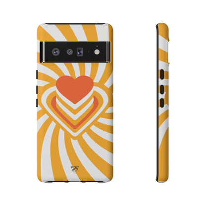 HEART RAY STACK | Tough Phone Case